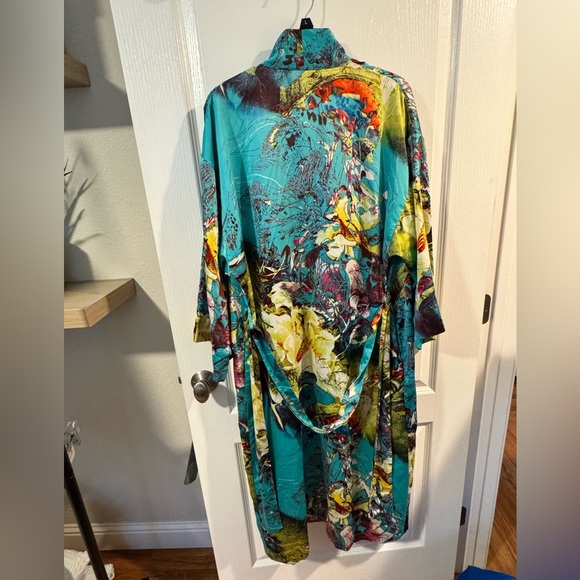 Natori Multicolor Floral Robe - Picture 3 of 3